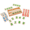 Montessori Wooden Number Learning Board
